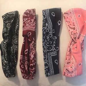 Bandana Print Headbands